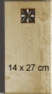 Rektangulär 14 * 27 cm
